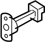 804301BA0A - Body: Door Check for INFINITI: EX35, EX37, QX50 Image