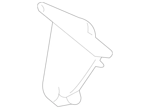 2165050330 - Radiator: Air Duct for Mercedes-Benz: CL550, CL600, CL63 AMG, CL65 AMG Image image