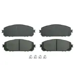 1BP00315AA - : Disc Brake Pad Set for bproauto Image