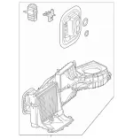 2478309502 - : Evaporator Housing for Mercedes-Benz Image