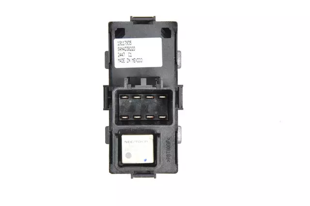 19117935 - : Ebony Rear Side Door Window Switch for GM Image