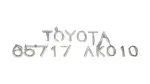 65717AK010 - Body: Gate Trim Panel for Toyota Image
