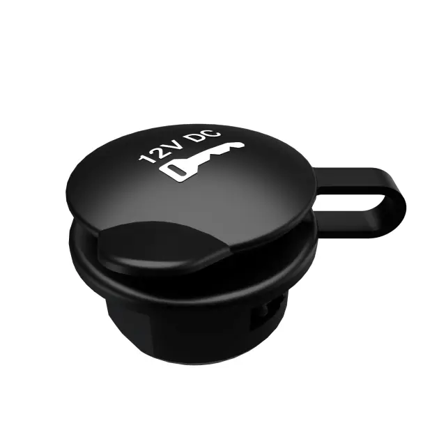 68049813AA - Interior Trim: Power Outlet Cap for Chrysler: Aspen, PT Cruiser | Dodge: Dakota, Durango, Ram 1500, Ram 2500, Ram 3500 | Jeep: Grand Cherokee, Grand Cherokee WK Image