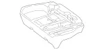 1668990300 - Trim and Lining: Stowage Tray for Mercedes-Benz Image