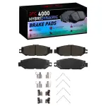 4000061301 - : DFC HybriDynamic Brake Pads Hrdwr Kit for DYNAMIC FRICTION Image