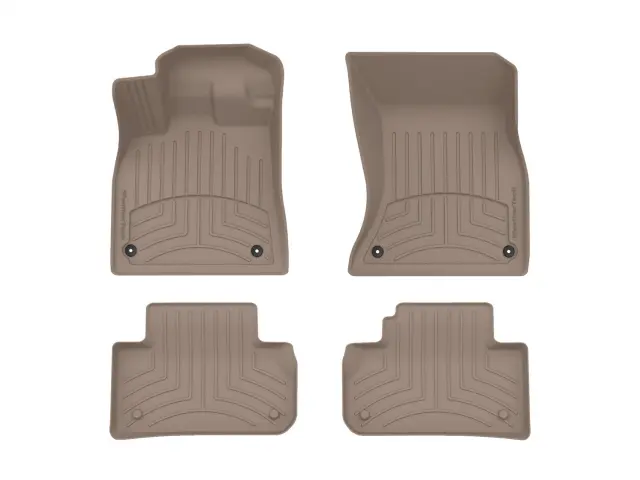 45114612IM - Accessories: Front &amp; Rear Tan FloorLiner™ HP for WeatherTech Image
