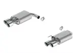 M5230M2SC - : 2024-2025 Mustang 2.3L Sport Active Axle-Back-Chrome Tip for Ford Performance Parts Image