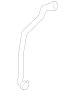 1645010282 - : Upper Hose for Mercedes-Benz Image