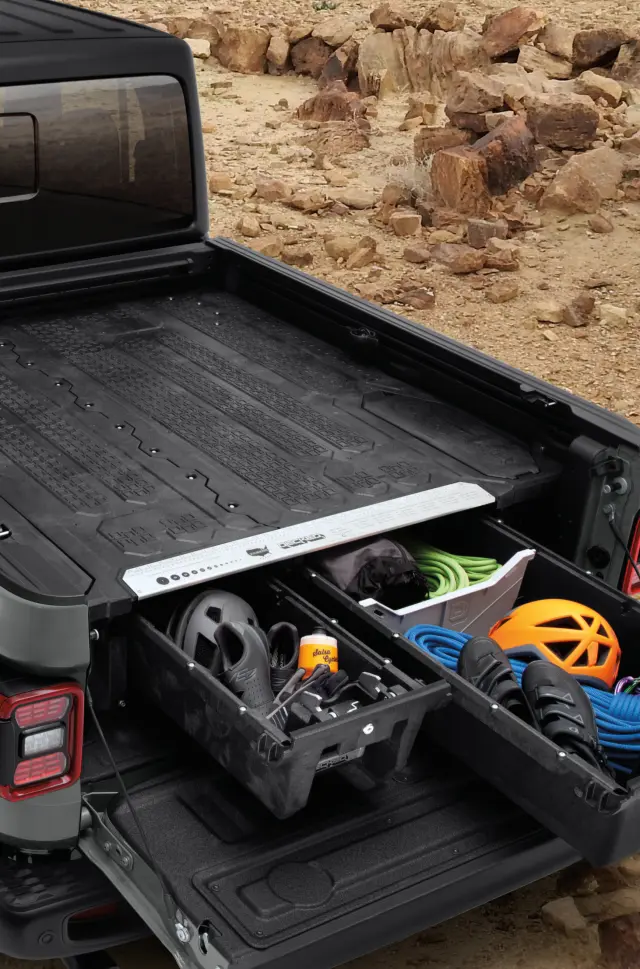 82215594AB - Carriers &amp; Cargo Hauling Accessories: Truck Bed Storage System for Mopar Image