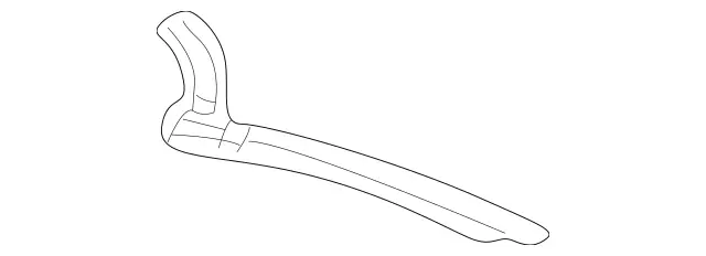 2307900798 - Hardtop: Seal for Mercedes-Benz: SL500, SL55 AMG, SL550, SL600, SL63 AMG, SL65 AMG Image image