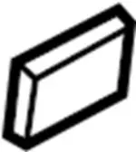 7688471L02 - Body: Insulator for Infiniti Image