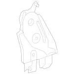 92028729120 - Body: Latch Assembly for Mercedes-Benz Image