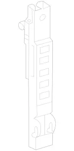 2188600088 - : Height Adj For Seat Belt for Mercedes-Benz Image