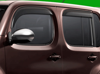 Air Deflectors, Side Windows, Front - Nissan (H0810-1FC00)