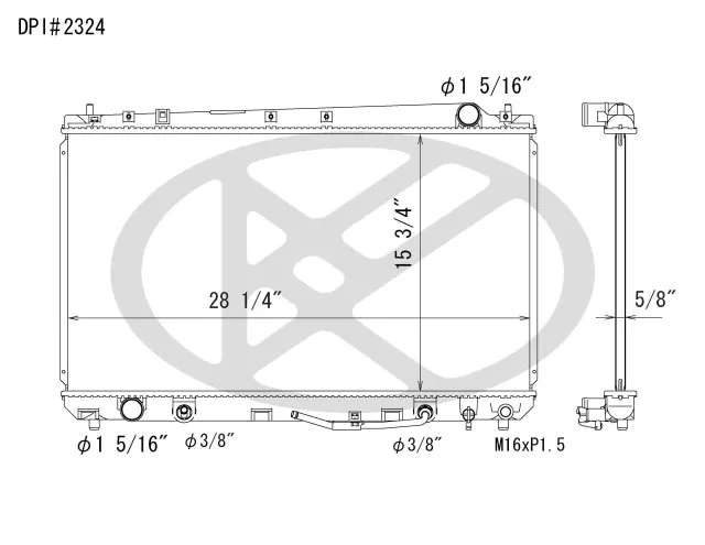 A2324 - Cooling Systems: Koyorad Radiator for Koyo Image