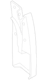 90688200049051 - Body: Splash Guard for Mercedes-Benz: Sprinter 2500, Sprinter 3500 Image