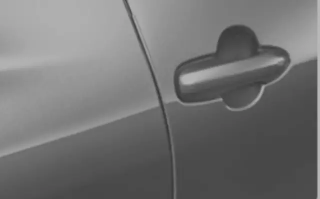 PT9364716001 - Exterior: Door Edge Guards, Classic Silver Metallic for Toyota: Prius, Prius Prime Image