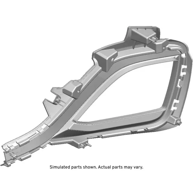 42651728 - : Front Passenger Side Fog Lamp Bezel for Chevrolet: Spark Image