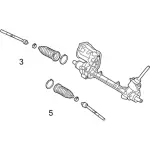 KG9Z3504H - : Rack And Pinion Assembly for Ford Image