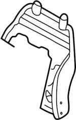8765179922 - : Seat Back Frame for Infiniti Image