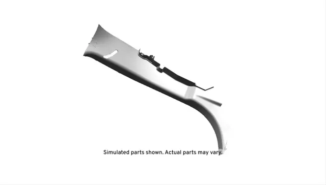 22817400 - Body: Body C-Pillar Trim Panel for GM Image