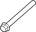 54459EN12A - Suspension: Radius Rod Outer Bolt for Infiniti Image