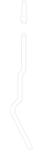 4637203402 - : Securing Rod for Mercedes-Benz Image