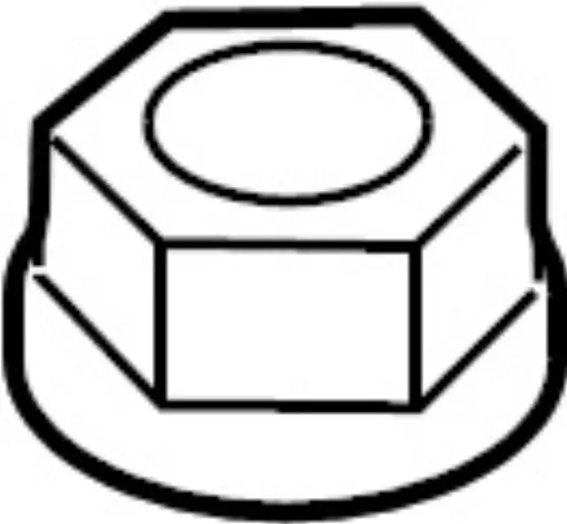 143724M50A - Engine: Engine Cover Nut for INFINITI: EX35, EX37, FX35, FX37, G25, G35, G37, M35, M35h, M37, M45, Q40, Q45, Q50, Q60, Q70, Q70L, QX50, QX70 Image