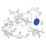 EM5Z8509A - : Pulley for Ford Image