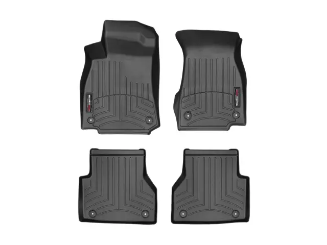 44151112 - Accessories: Front &amp; Rear Black FloorLiner™ DigitalFit® for WeatherTech Image