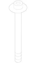 1116 - Radiator: Hexalobular Screw for Mercedes-Benz Image