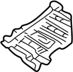 74896AG000 - : Heat Shield for INFINITI: M45, Q45 Image