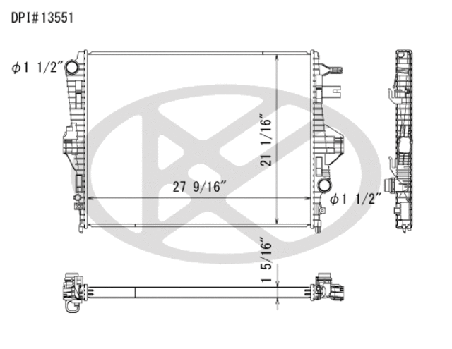 A13551 - Cooling Systems: Koyorad Radiator for Koyo Image