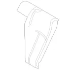 2119200116 - Rear Seat Bench: Padding for Mercedes-Benz Image