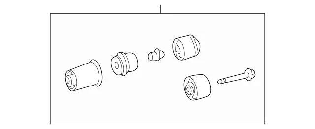2023338714 - : Rubber Bushing for Mercedes-Benz: CLK430 Image