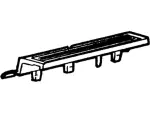 2W7Z5413229BAC - Body: Sill Plate for Ford: Crown Victoria | Mercury: Grand Marquis, Marauder Image