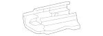 23191903009051 - : Cover, Seat Guide Rail for Mercedes-Benz Image