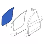 ML3Z1625324C - Body: Door Weather-Strip for Ford Image