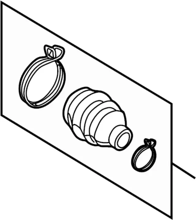 C9BDA73L2H - Universals &amp; Rear Axle: Boots for Infiniti Image