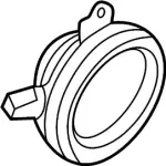 281E15CA2B - Body: Windshield Pillar Speaker for Infiniti Image