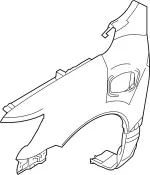 63101F6635 - Body: Fender for Infiniti Image