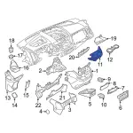 CK4Z6113562BC - : 2015-2019 Ford - Cup Holder for Ford: Transit-150, Transit-250, Transit-350, Transit-350 HD Image