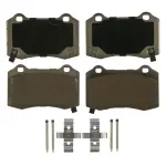 QC1053 - : ThermoQuiet Rear Disc Brake Pad Set Ceramic for WAGNER BRAKE Image