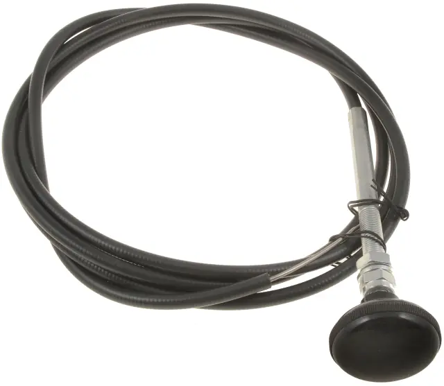 55197 - : Control Cables With 2 In. Black Knob, 8 Ft. Length for Dorman Image