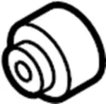 547211LA0C - : Differential Carrier Rear Bushing for INFINITI: QX56, QX80 Image