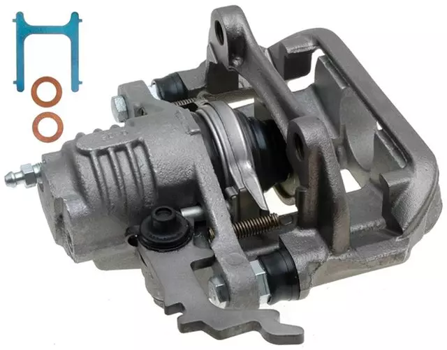 19141341 - : Rear Driver Side Disc Brake Caliper Assembly (Friction Ready Non-Coated), Remanufactured for GM Image