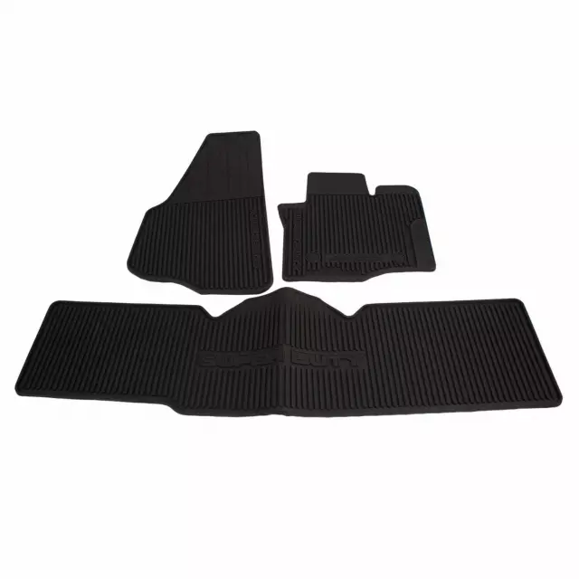 DC3Z2813300A - Interior: 2012-2015 Ford Floor Mats All Weather Set for Ford: E-350 Super Duty, E-450 Super Duty, F-250 Super Duty, F-350 Super Duty, F-450 Super Duty, F-550 Super Duty Image