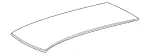 2106570309 - Body: Roof Panel for Mercedes-Benz Image