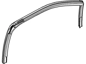 JB5Z7821596A - Body: Ford Explorer Run Channel for Ford Image