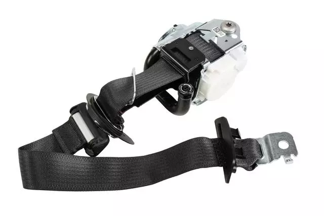 19351659 - : Part# 19351659 Jet Black Driver Seat Belt with Retractor and Pre-Tensioner for GM Image